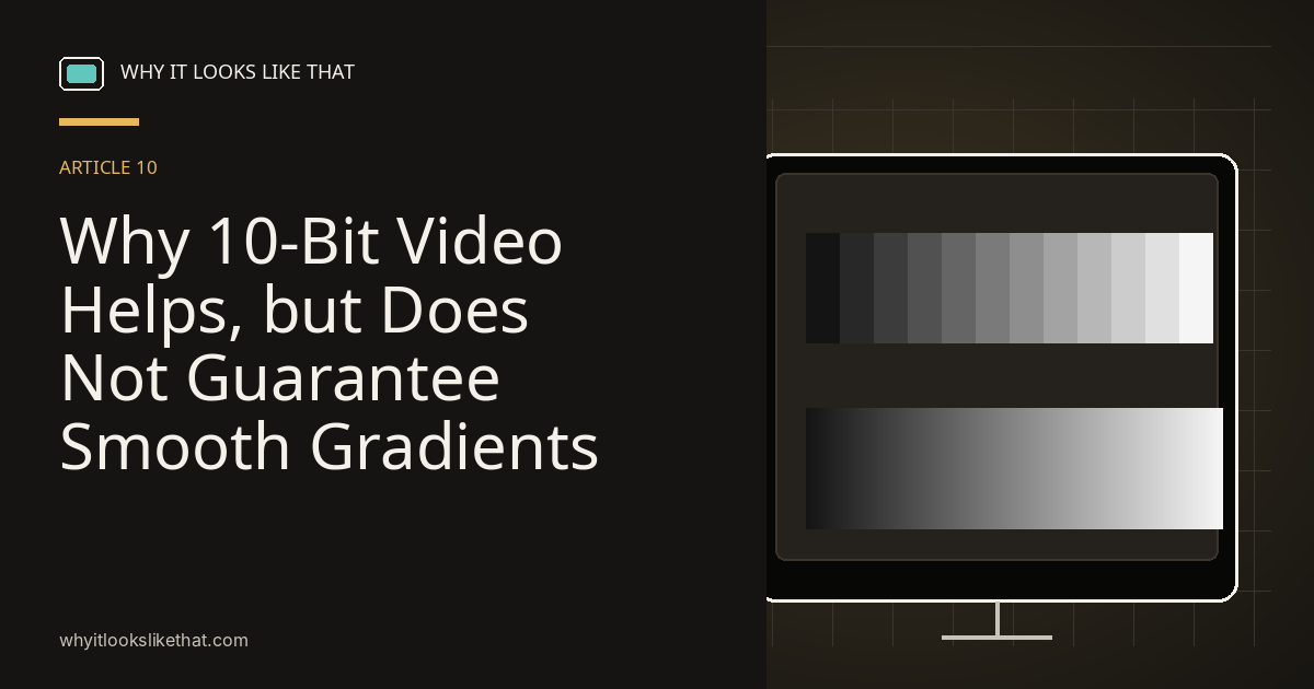 TV Bit Depth Explained: 8-Bit vs 10-Bit, Banding, and HDR